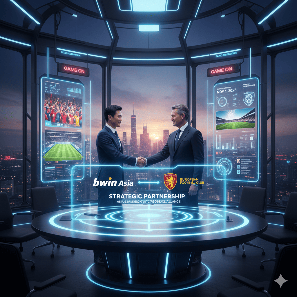 bwin必赢亚洲与欧洲足球俱乐部合作宣传图